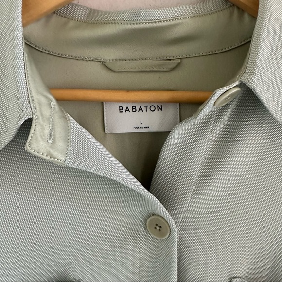 NWT Aritzia Babaton Borna Shirt Jacket Relaxed Fit Size L - Picture 4 of 6